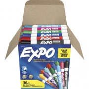 EXPO Low-Odor Dry Erase Chisel Tip Markers (2135174)