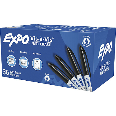 EXPO Vis-A-Vis Wet-Erase Markers (SAN2134342)