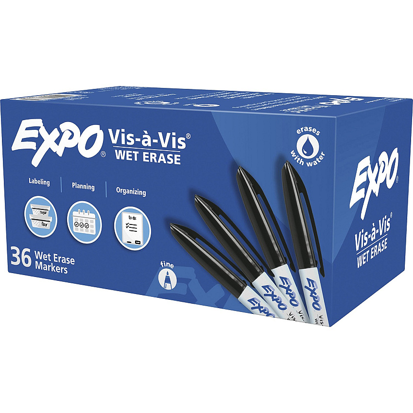 EXPO Vis-A-Vis Wet-Erase Markers (SAN2134342)