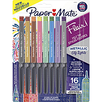 Paper Mate Flair Metallic Color Felt Tip Pens (PAP2129448)