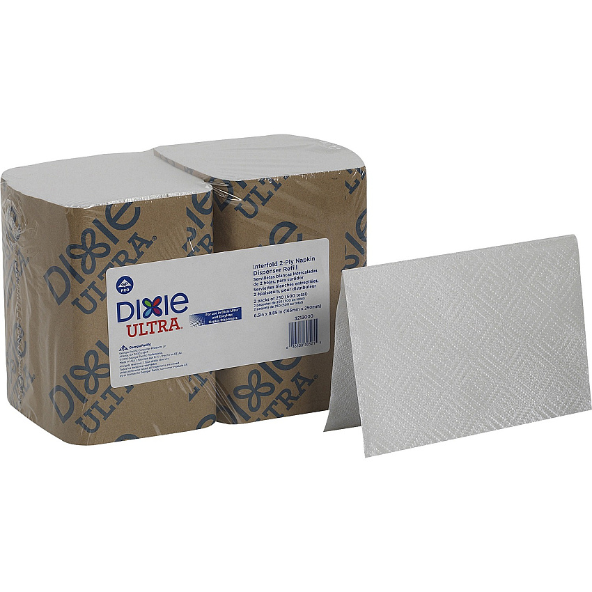 Dixie 2ply Napkin Dispenser Refill (GPC3213000)