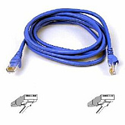 Belkin Cat6 Patch Cable Rj45m/rj45m 9ft Blue (A3L98009BLUS)