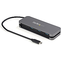 StarTech 4 Port Usb C Hub 5gbps 3a/1c- 11in Cable (HB30CM3A1CB)
