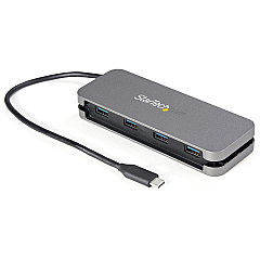 StarTech 4 Port Usb C Hub 5gbps - 4a - 11in Cable (HB30CM4AB)