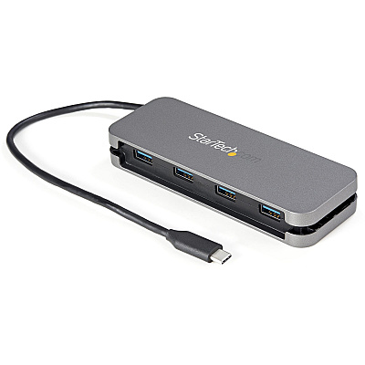 StarTech 4 Port Usb C Hub 5gbps - 4a - 11in Cable (HB30CM4AB)