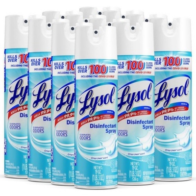 LYSOL Crisp Linen Disinfectant Spray (79329CT)