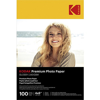 Kodak Inkjet Photo Paper - White (KOD41175)
