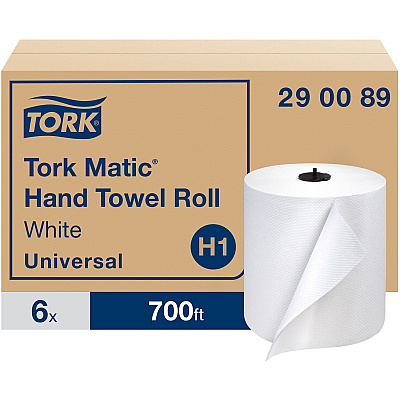 Tork Matic Hand Towel Roll White H1 (TRK290089)
