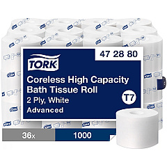 TORK Advanced Coreless High Capacity Bath Tissue (TRK472880)