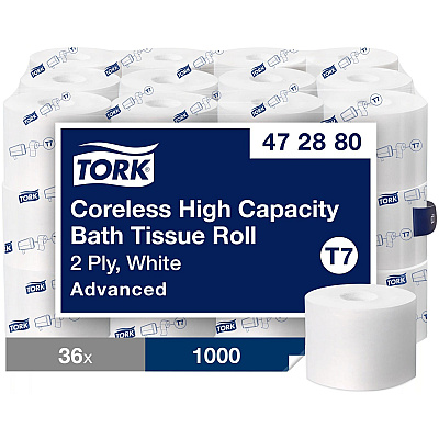 TORK Advanced Coreless High Capacity Bath Tissue (TRK472880)