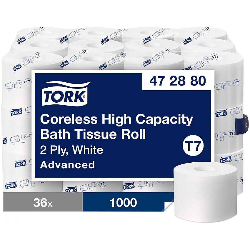TORK Advanced Coreless High Capacity Bath Tissue (TRK472880)