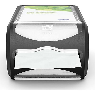 Tork Xpressnap Counter Napkin Dispenser Black N4 (TRK6432000)