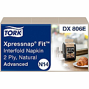 Tork Xpressnap Fit Natural Dispenser Napkin N14 (TRKDX806E)