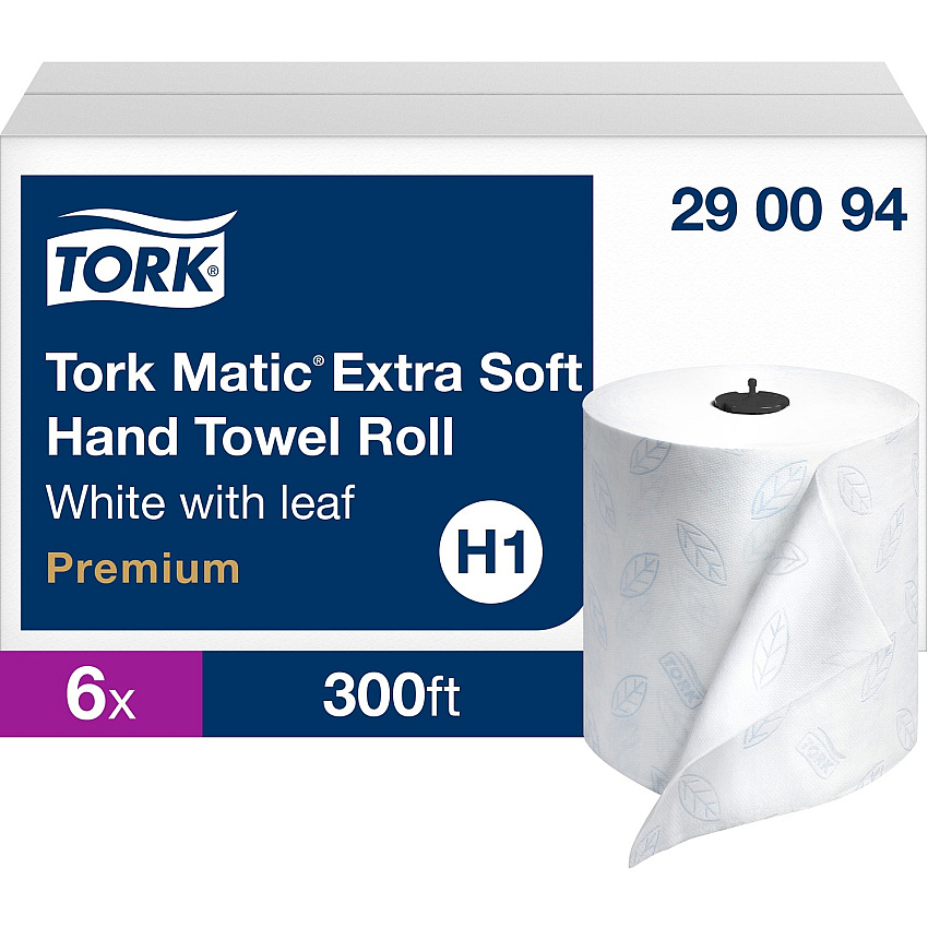 TORK Matic Hand Towel Roll White H1 (TRK290094)