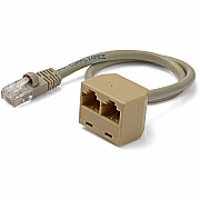 StarTech 2-to-1 Rj45 Splitter Cable Adapter - F/m (RJ45SPLITTER)