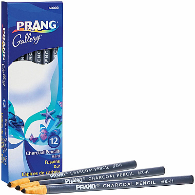 Prang Charcoal Pencils (DIXX60000)