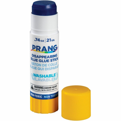 Prang Disappearing Blue Washable Glue Stick (X15090)