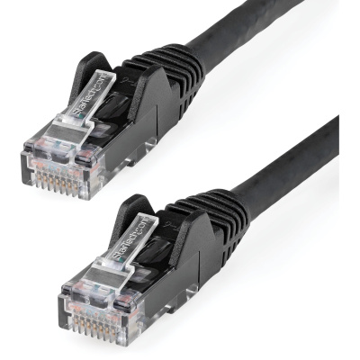 StarTech 10ft Lszh Cat6 Ethernet Cable - Black (N6LPATCH10BK)