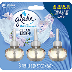 Glade Plug-In Warmers Linen Air Refill (SJN322826)