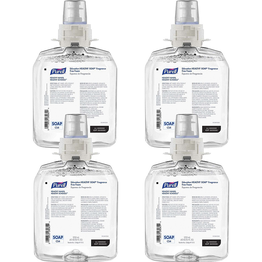 PURELL CS4 Education HEALTHY SOAP Fragrance Free Foam Refill (GOJ511204)