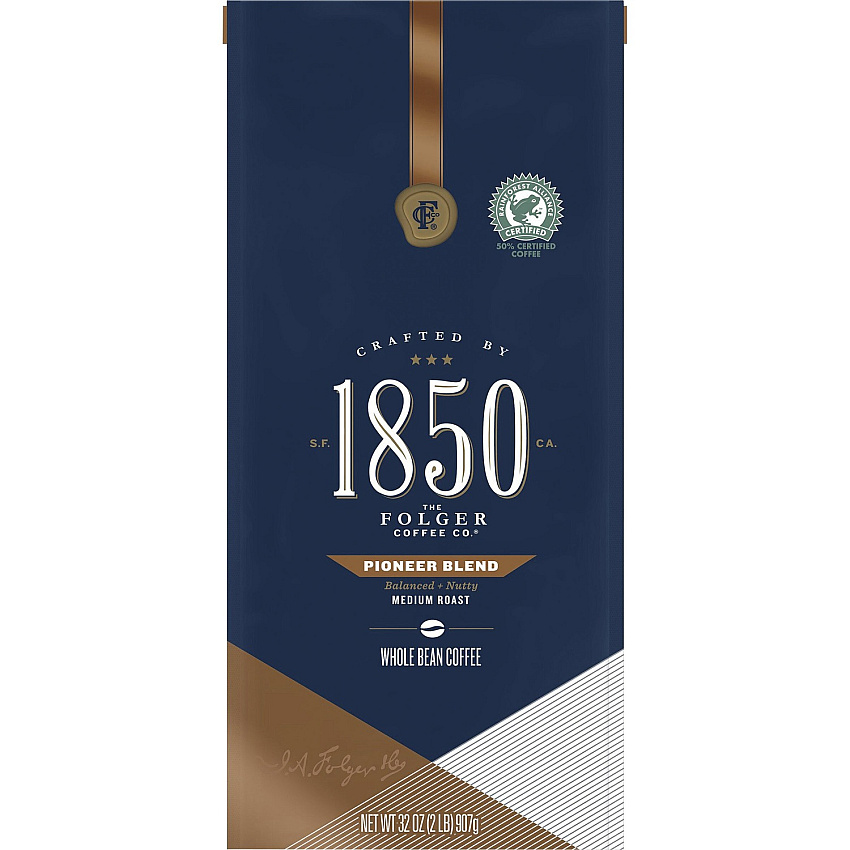1850 Whole Bean Pioneer Blend Coffee (FOL21521)