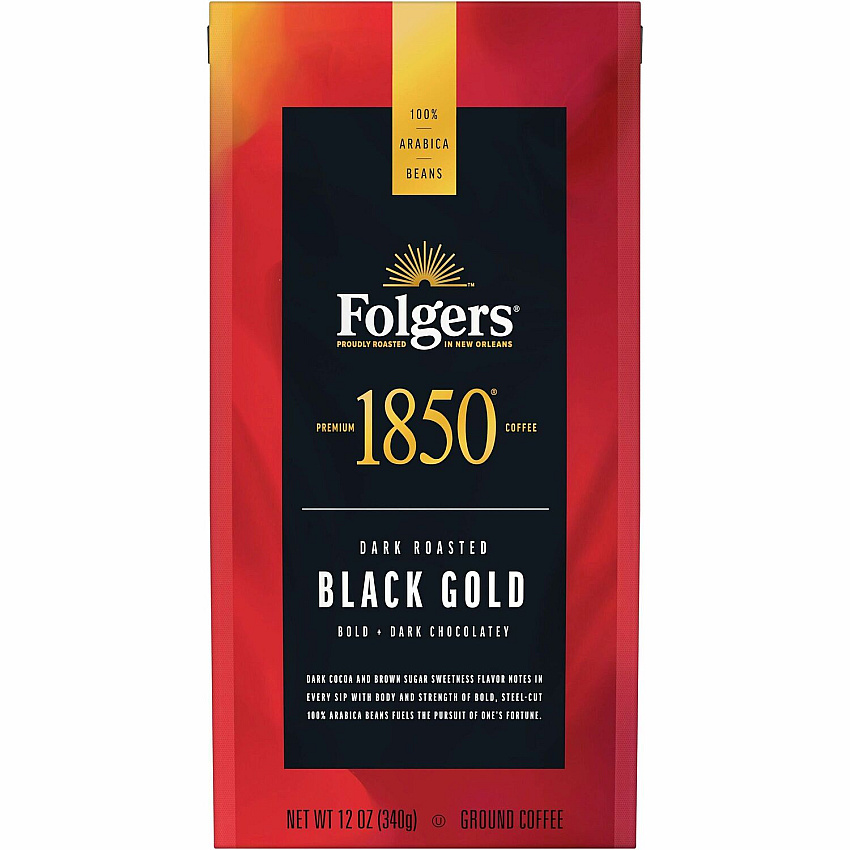 1850 Ground Black Gold Coffee (FOL60516EA)