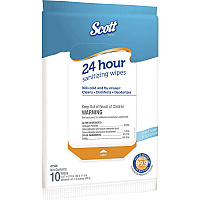 Scott 24 Hour Sanitizing Wipes (KCC41526)