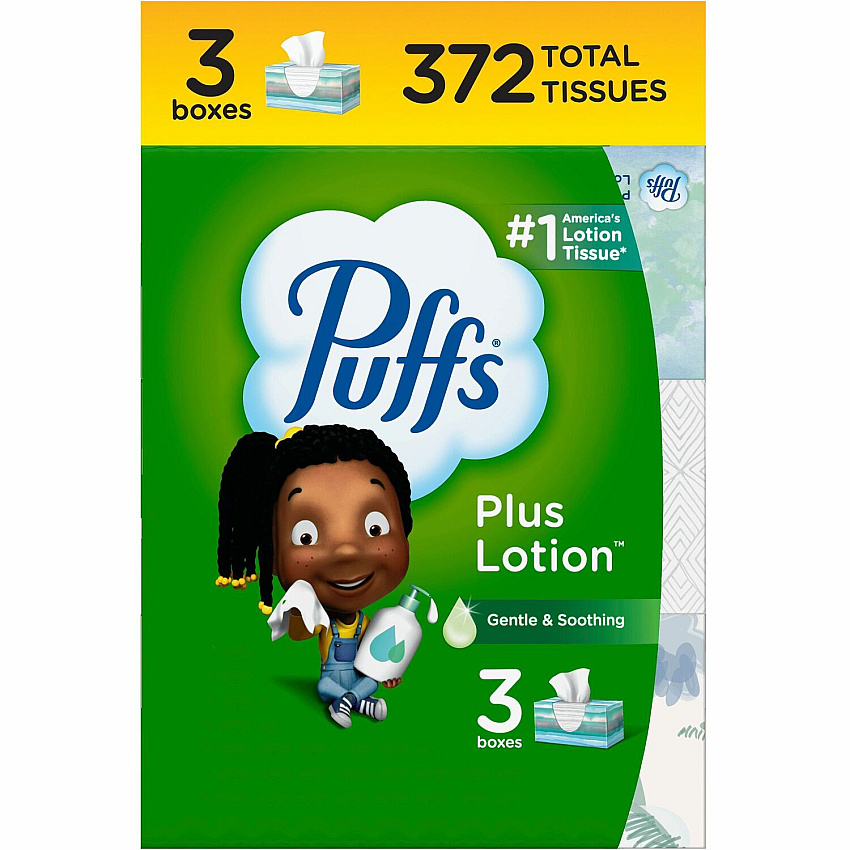 Puffs Plus Lotion Facial Tissue (PGC39363PK)