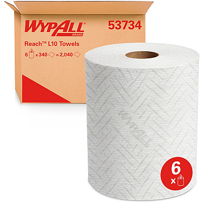 Wypall General Clean L10 Center-Pull Light Cleaning Towels (KCC53734)
