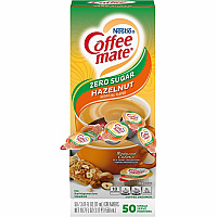 Coffee-mate Coffee-mate Zero-Sugar Hazelnut Flavored Liquid Creamer Singles (NES98468BX)
