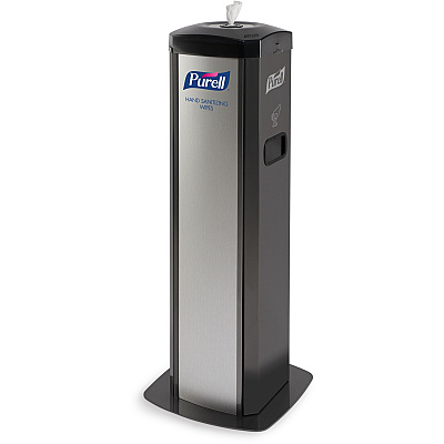 PURELL DS360 Hand Sanitizing Wipes Station (GOJ911401SLVHSW)