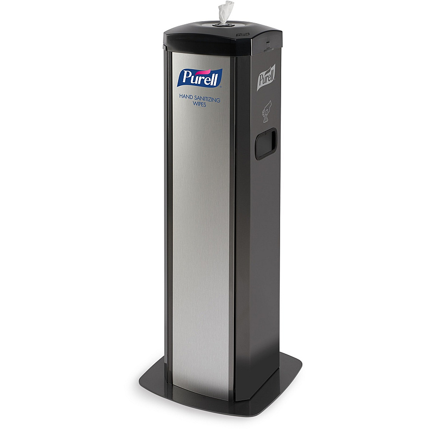 PURELL DS360 Hand Sanitizing Wipes Station (GOJ911401SLVHSW)