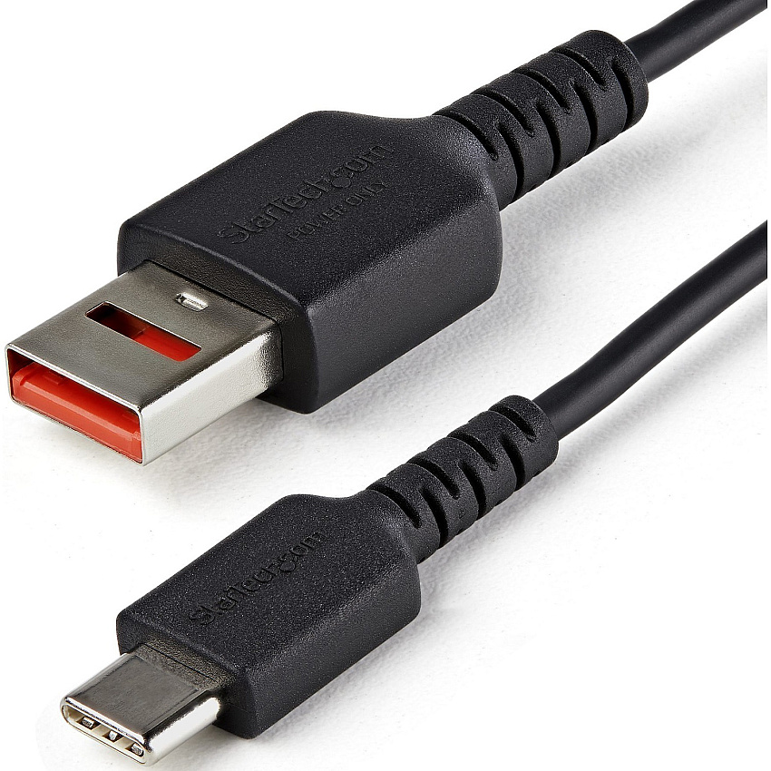 StarTech 3ft Usb-a To Usb-c Secure Charging Cable (USBSCHAC1M)