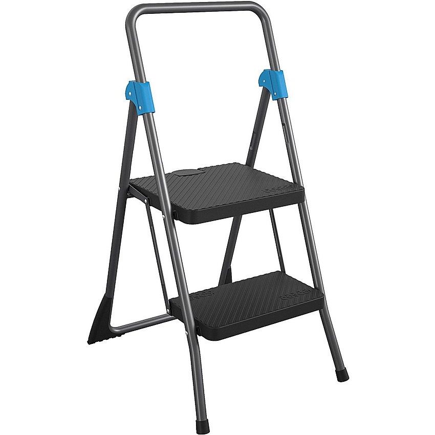 Cosco Steel 2-step Folding Step Stool (CSC11829GGB)