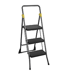 Cosco Steel 3-step Folding Step Stool (CSC11839GGO)