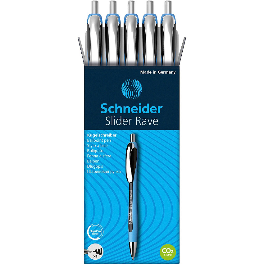 Schneider Slider Rave XB Ballpoint Pen (RED132501)
