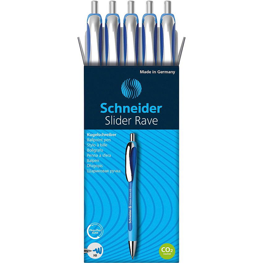 Schneider Slider Rave XB Ballpoint Pen (RED132503)