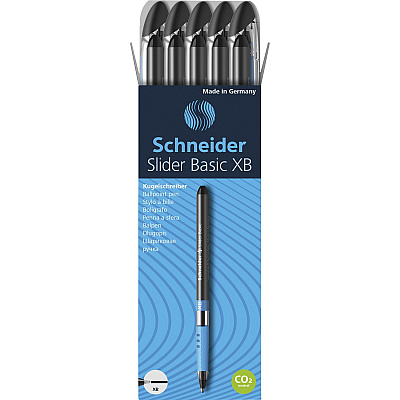 Schneider Slider Basic XB Ballpoint Pen (RED151201)