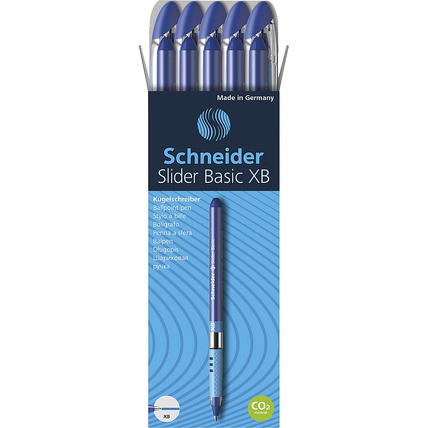 Schneider Slider Basic XB Ballpoint Pen (RED151203)