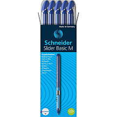 Schneider Slider Basic Medium Ballpoint Pen (RED151103)