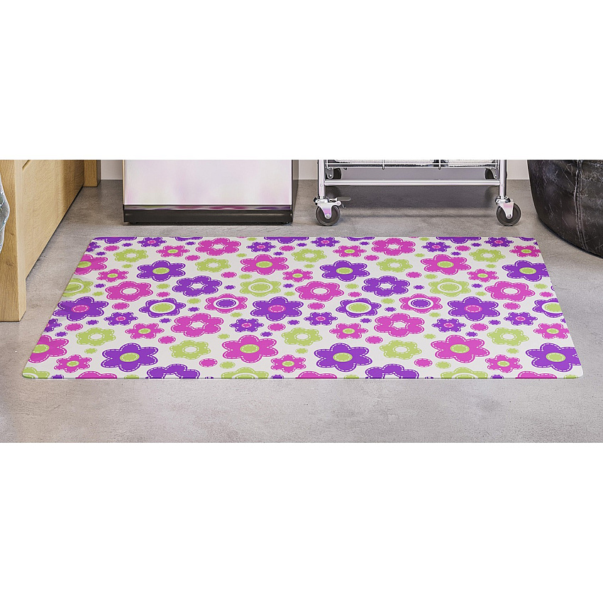 deflecto FashionMat Lazy Daisies Chair Mat (DEFCM3540LD)