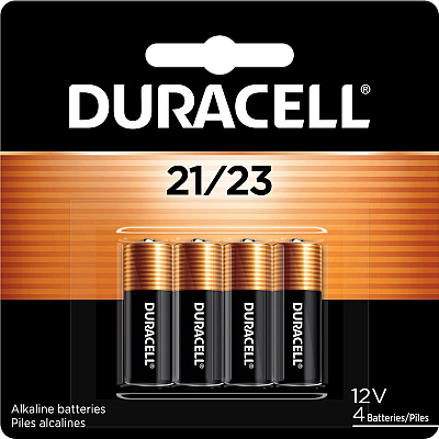 Duracell MN21/23 Alkaline Batteries (DURMN21B4)