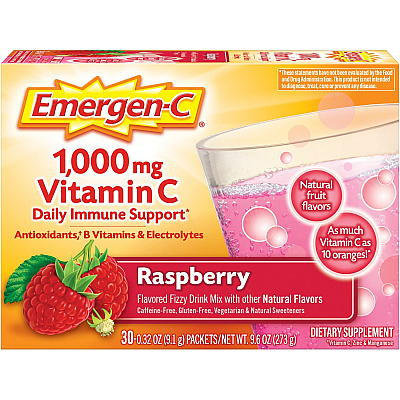 Emergen-C Raspberry Vitamin C Drink Mix (GKC30201)