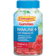 Emergen-C Immune+ Raspberry Gummies (GKC10047)