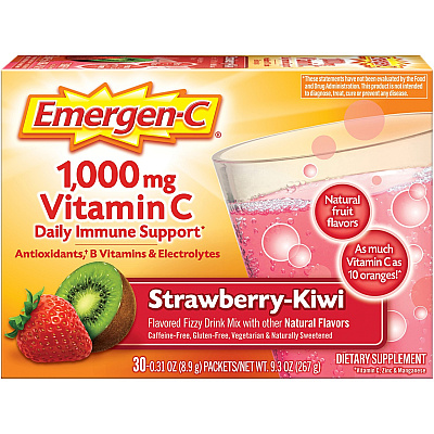 Emergen-C Strawberry-Kiwi Vitamin C Drink Mix (GKC30319)