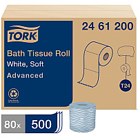 Tork Advanced Bath Tissue Roll, 2-Ply (TRK2461200)