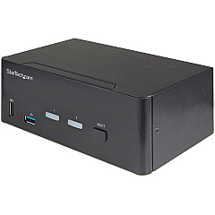 StarTech 2 Port Dual Monitor Hdmi Kvm Switch 4k60 (SV231DHU34K6)
