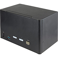 StarTech 2-pt Quad Monitor Displayport Kvm Switch (SV231QDPU34K)
