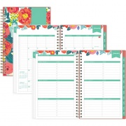 Day Designer Floral Sketch Weekly/Monthly Planner (137361)