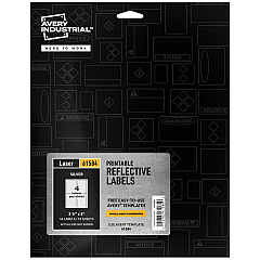 Avery Reflective Sign Labels (AVE61584)
